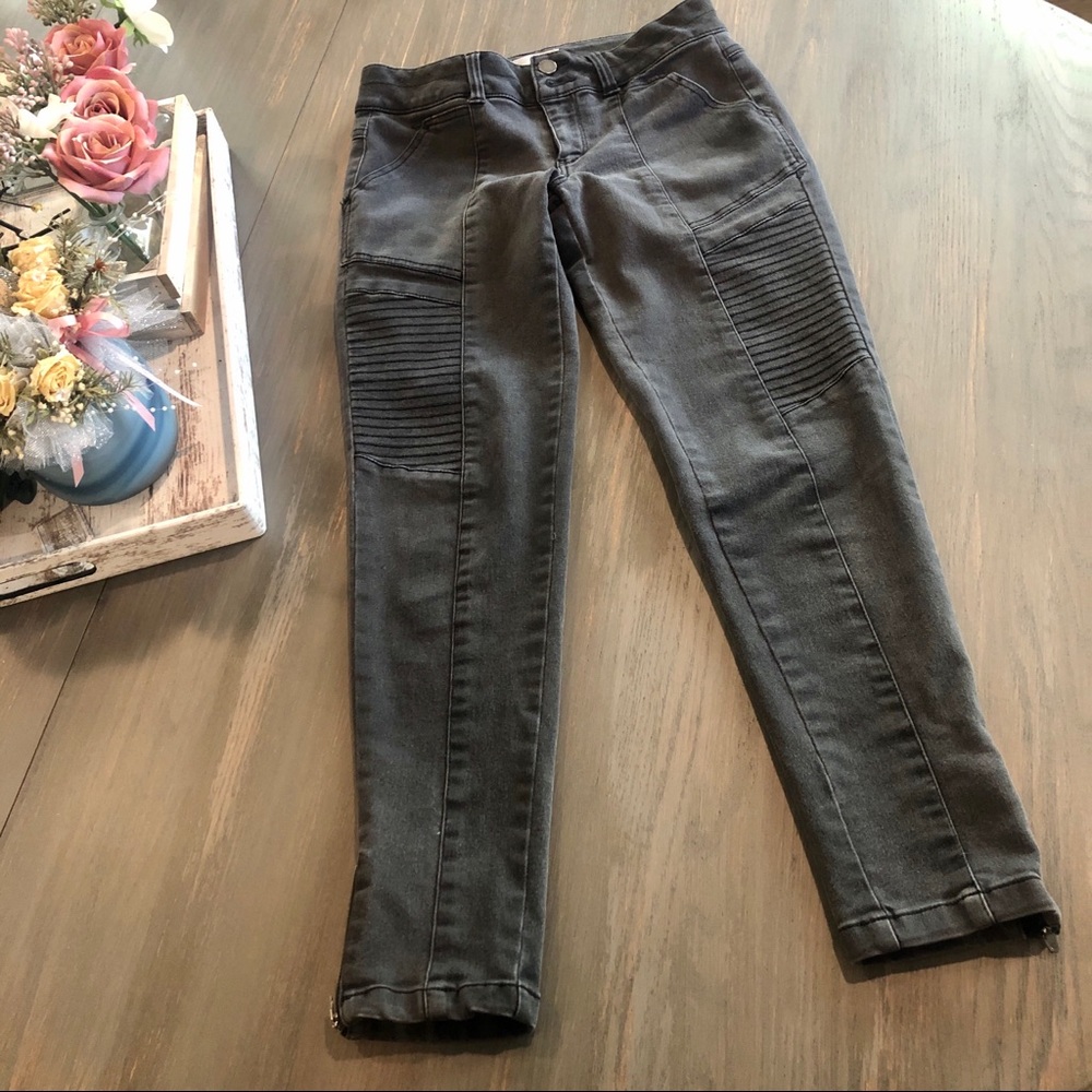 Jolt moto skinny jeans